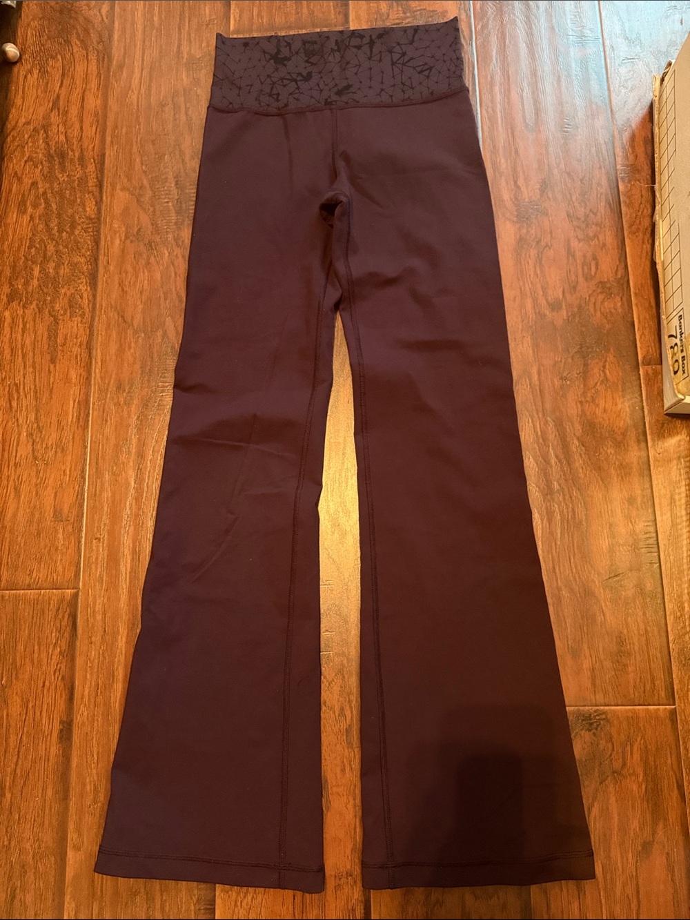 lululemon athletica  Flare Leggings in Plum
